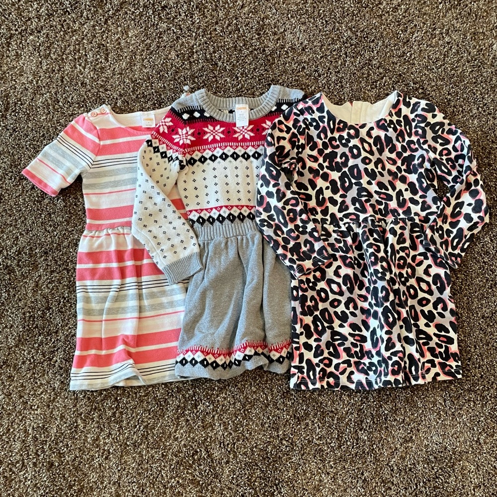 3 Gymboree dresses